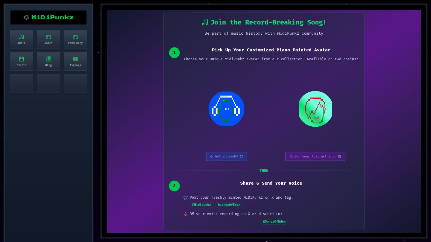 Platform Integration - Part of MiDiPunkz Ecosystem
